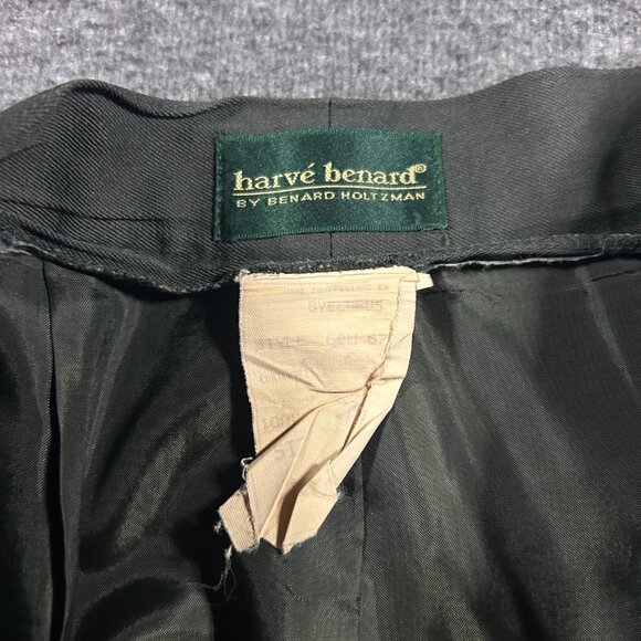 Vintage Women's Harve Benard Dress Pants 14 W-30" Wool High Waist Pleated Office - Picture 6 of 16